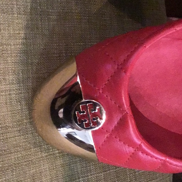 Tory Birch Leather Flats - Picture 2 of 2